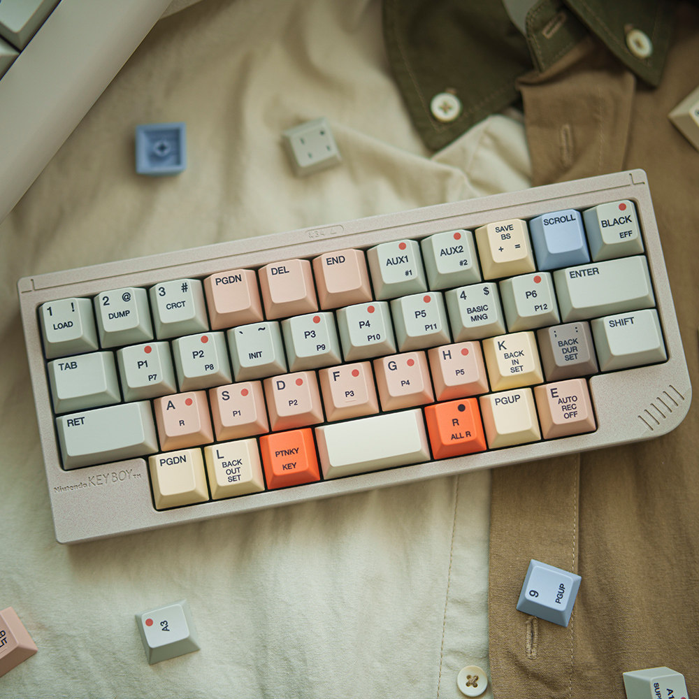 Retro Gaming Accessories - FBB Keycaps S9000 Gaya Retro untuk