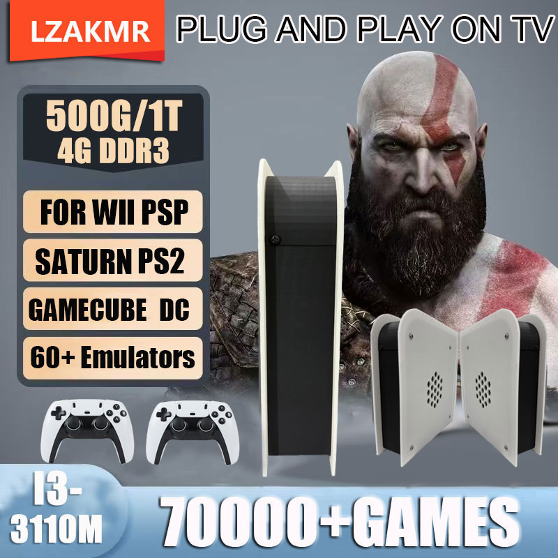 Retro Gaming Ps2 - Konsol Game Retro Nirkabel 8G RAM