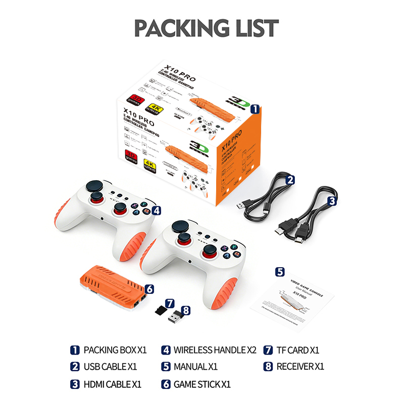 Retro Gaming Stick - Konsol Game Video Retro 2026 New
