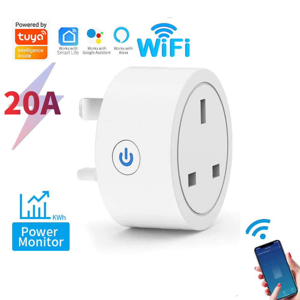 Crt Monitor Stand - Tuya Smart Plug UK, Soket WiFi