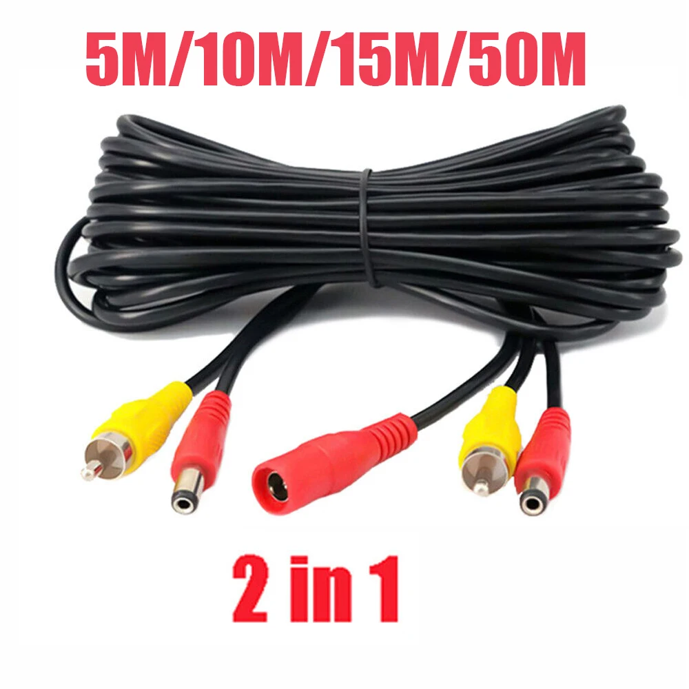 Composite Rca Cable - Kabel ekstensi RCA video mobil, kabel