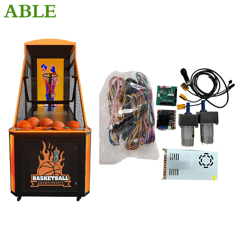 Retro Gaming Store - Set Simulator Bola Basket Menembak Jalanan