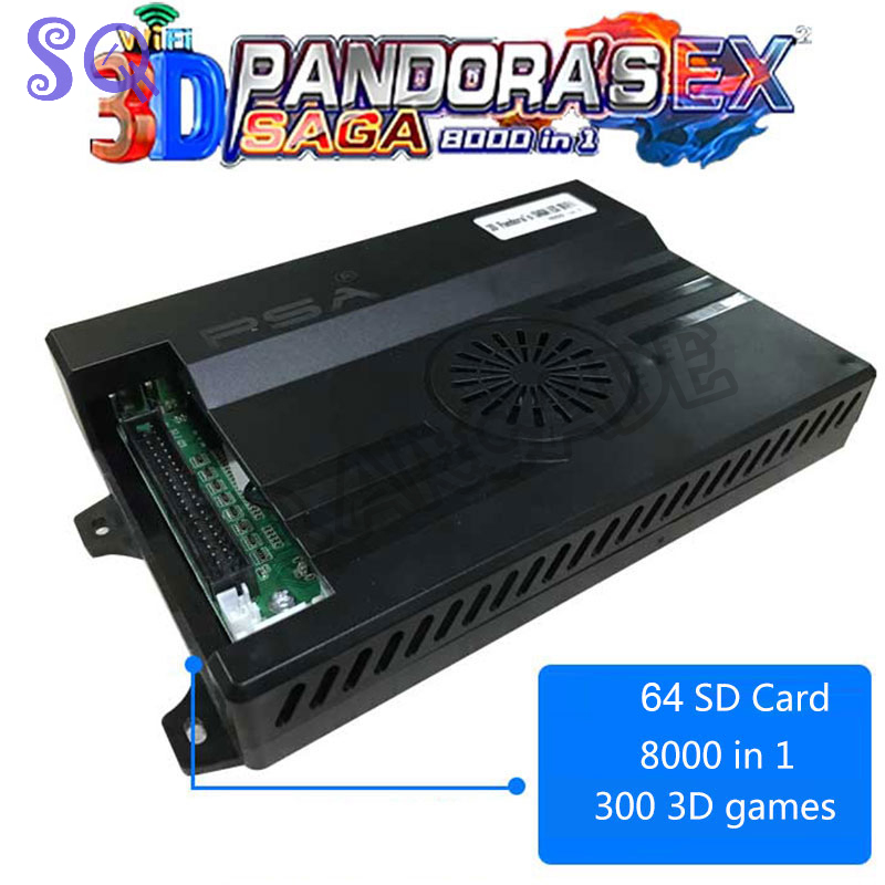 Retro Gaming Store - Arcade Pandora Saga Box EX2 8000