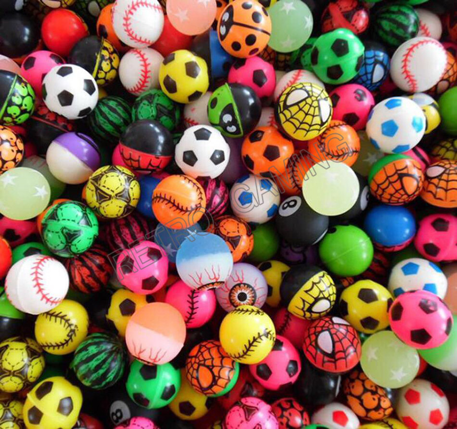 Retro Gaming Store - 100 buah/lot bola mainan lucu bola