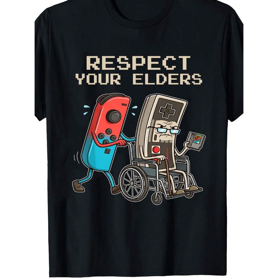 Retro Gaming Shops - 【Produk Baru】Kaus Gaming Retro Respect Your