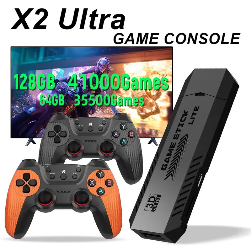 Retro Gaming Stick - X2 Ultra Pro Retro Game Stick