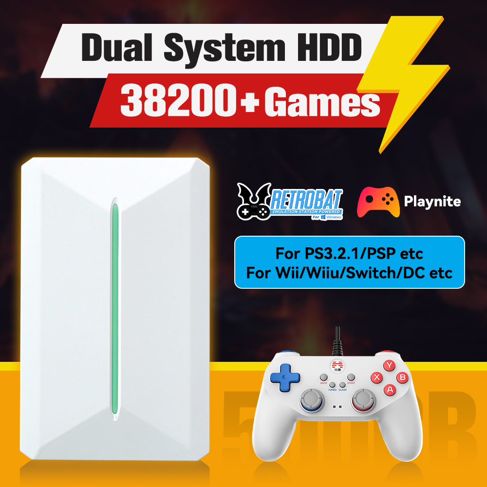 Retro Gaming Ps3 - Sistem Retrobat & Playnite HDD konsol