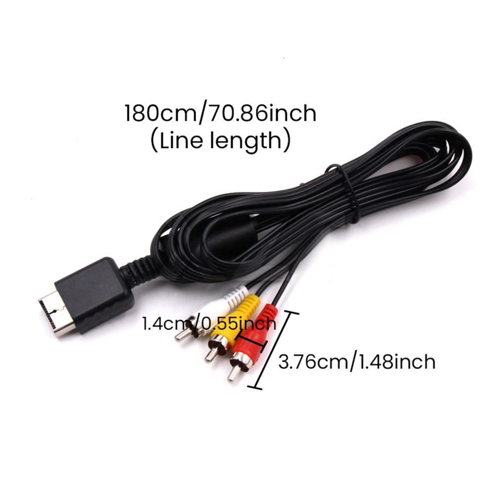 Composite Rca Cable - Kabel Adaptor TV Audio Video AV