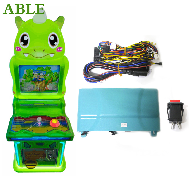 Retro Gaming Store - Topi biru kecil kabinet Arcade anak-anak