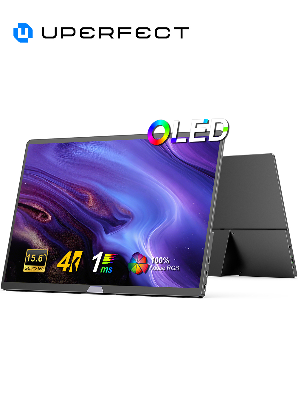 Crt Monitor Stand - Uperfect Layar OLED 4K 15,6