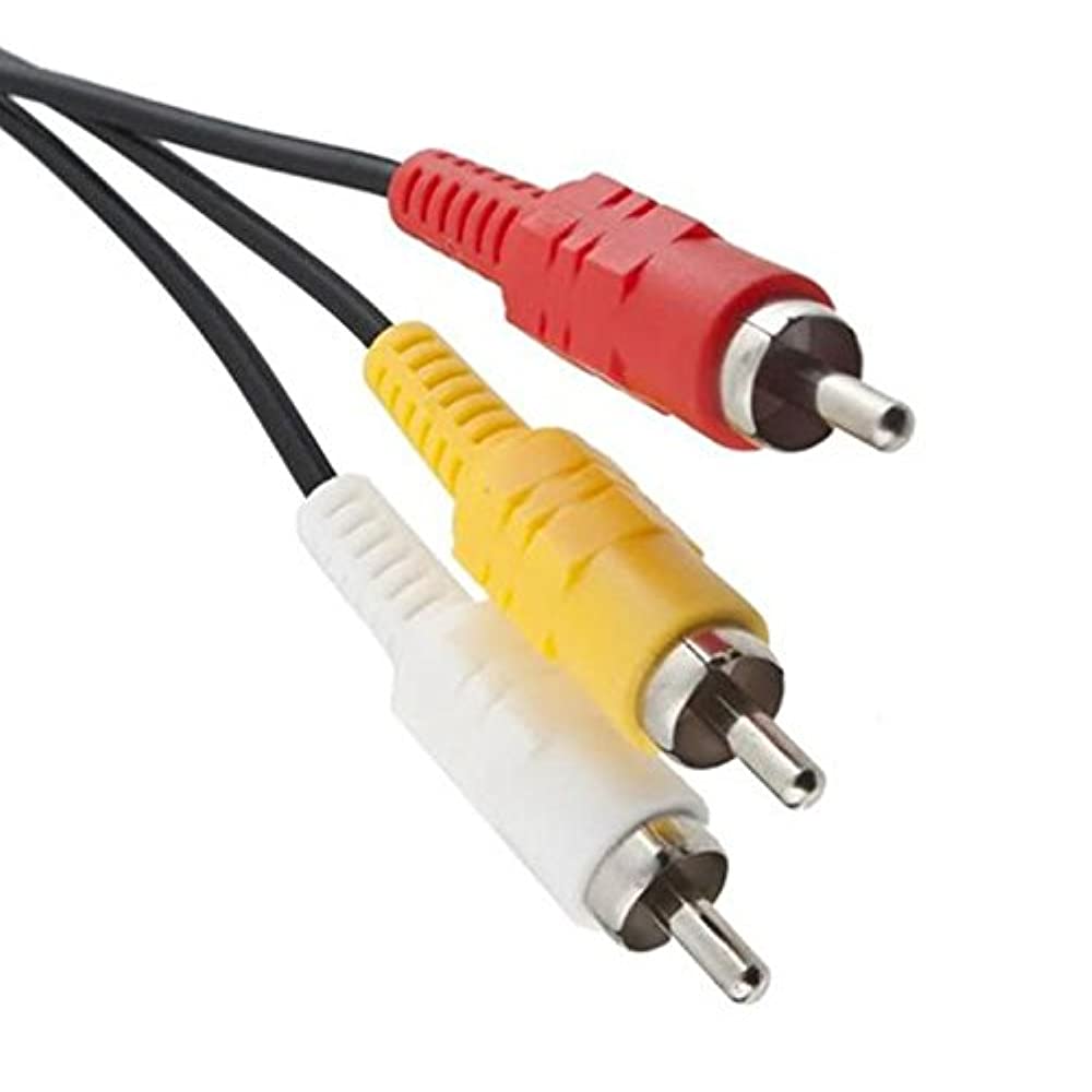 Composite Rca Cable - Kabel Komposit AV ke RCA 6FT