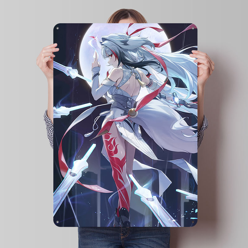 Retro Gaming Zone - Poster Logam Ye Shunguang Zenless Zone