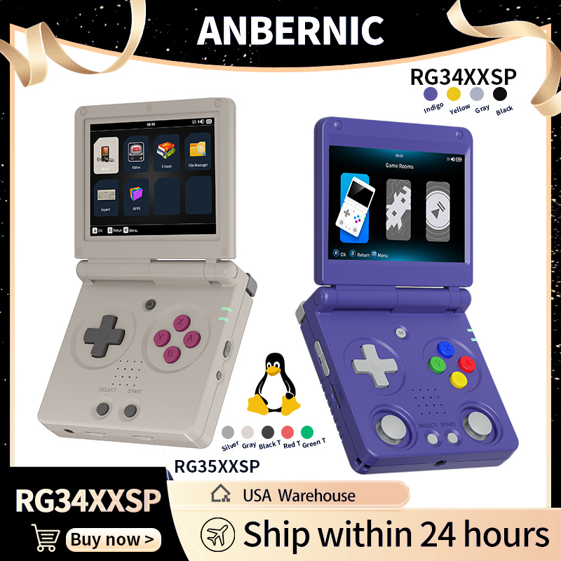 Anbernic RG34XXSP RG35XXSP Kon - Retro Gaming Kiosk ulasan dan harga