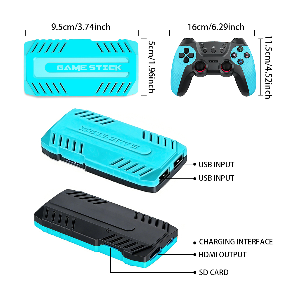 2026 New X10 Pro Retro Game St - Retro Gaming Stick ulasan dan harga