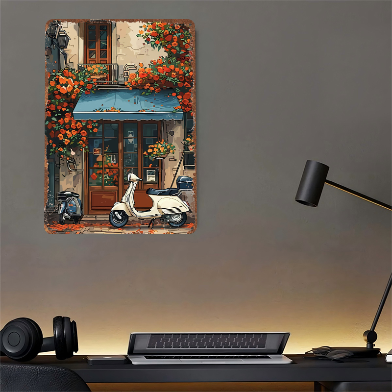 Poster Toko Skuter Vintage, Pa - Retro Gaming Shops ulasan dan harga