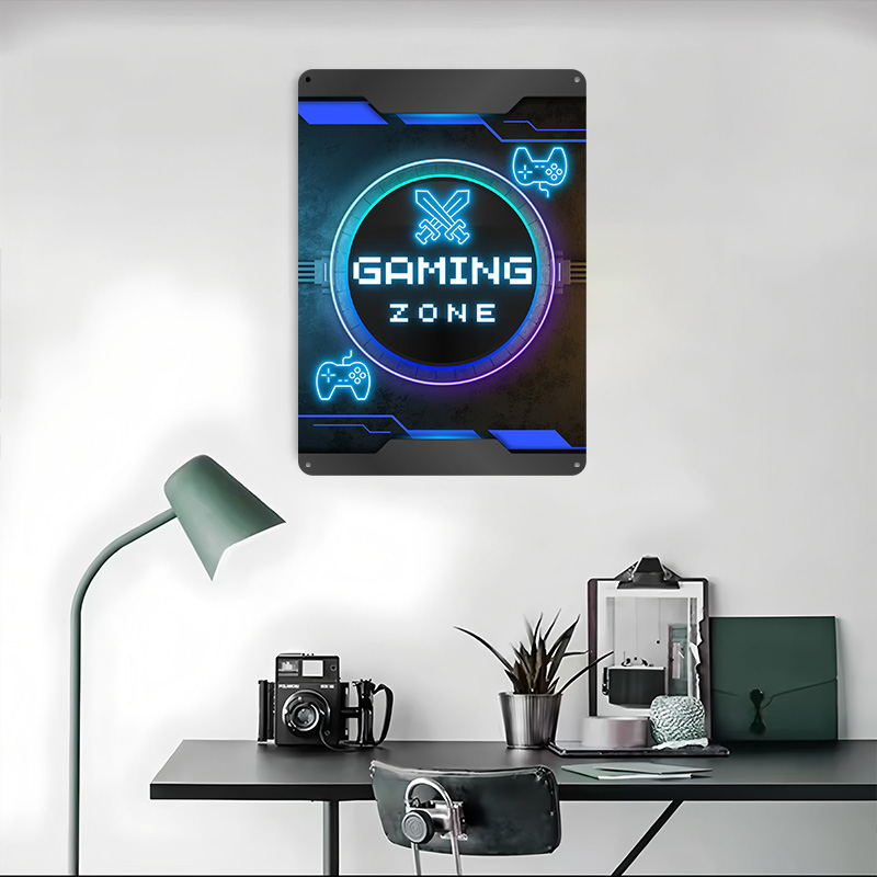 Zona Permainan – Poster Dekora - Retro Gaming Zone ulasan dan harga