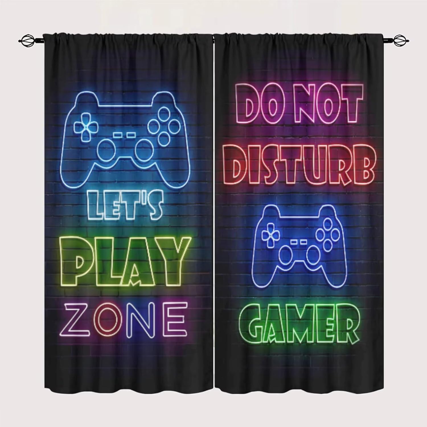 Tirai Gaming Gamer, Tirai Blac - Retro Gaming Zone ulasan dan harga