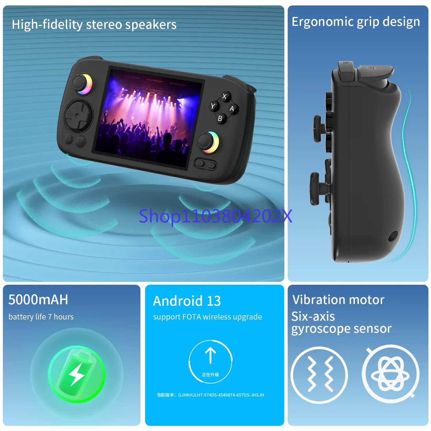 Konsol Game Genggam RG406H RG  - Retro Gaming Accessories ulasan dan harga