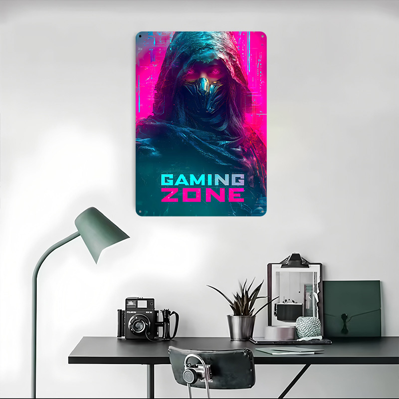 Poster Tinplate Ninja Zona Per - Retro Gaming Zone ulasan dan harga