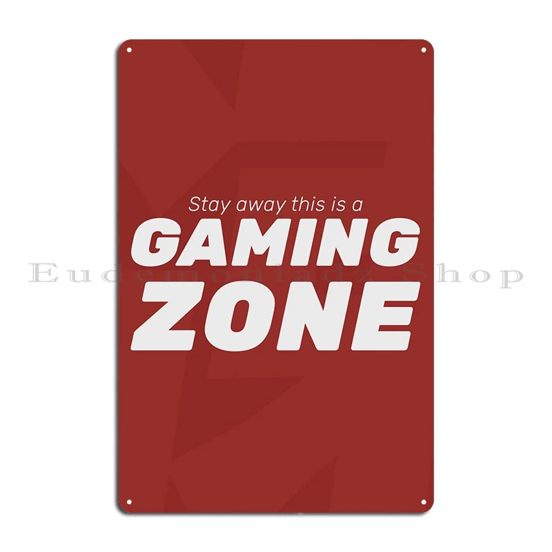 Desain Tanda Logam Zona Permai - Retro Gaming Zone ulasan dan harga