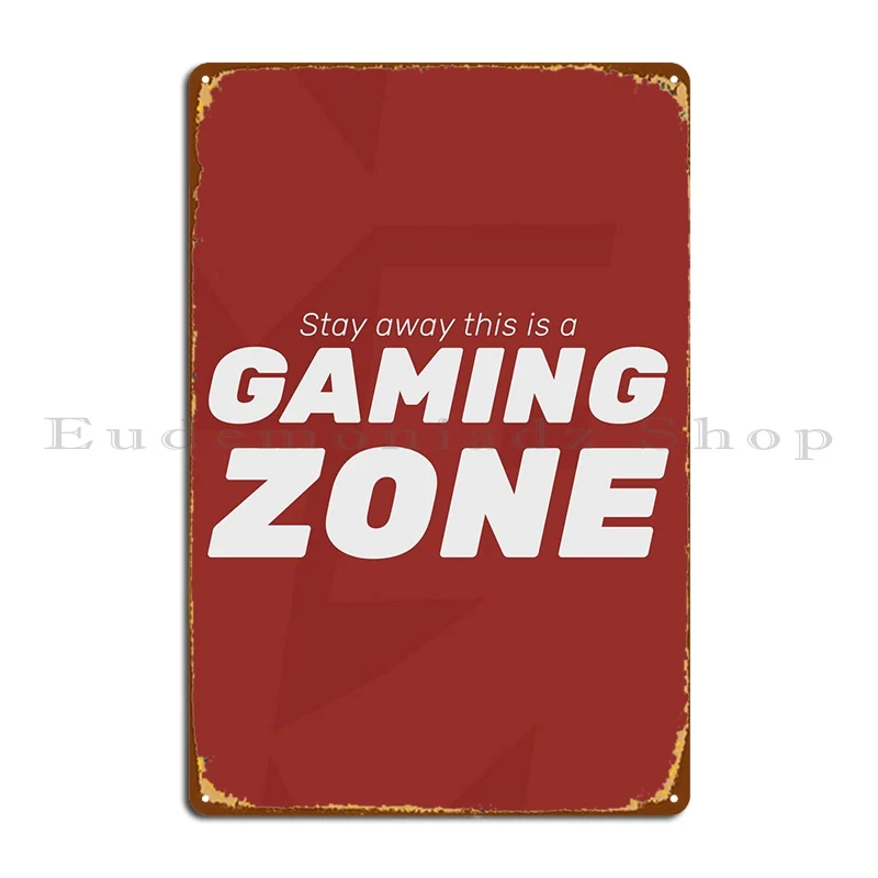Desain Tanda Logam Zona Permai - Retro Gaming Zone ulasan dan harga