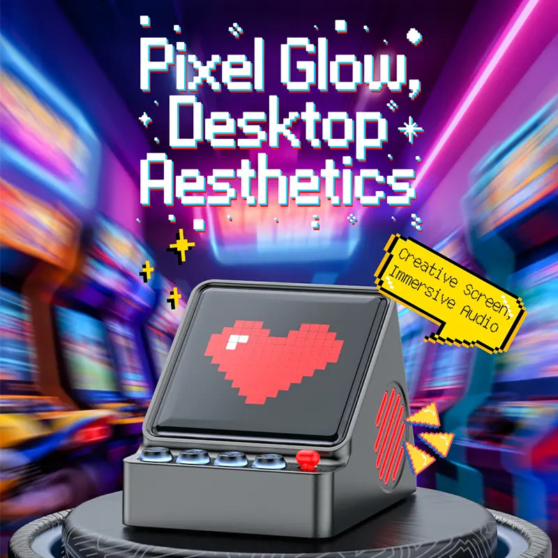 Kotak Audio Layar LED Pixel Ar - Retro Gaming Corps ulasan dan harga