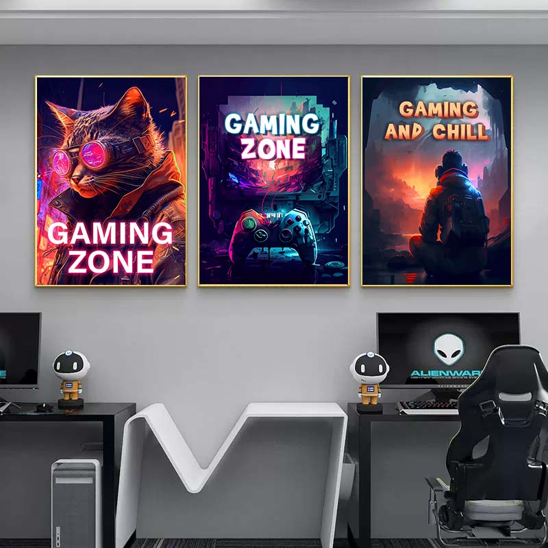 Poster zona Game Gamer Retro P - Retro Gaming Zone ulasan dan harga
