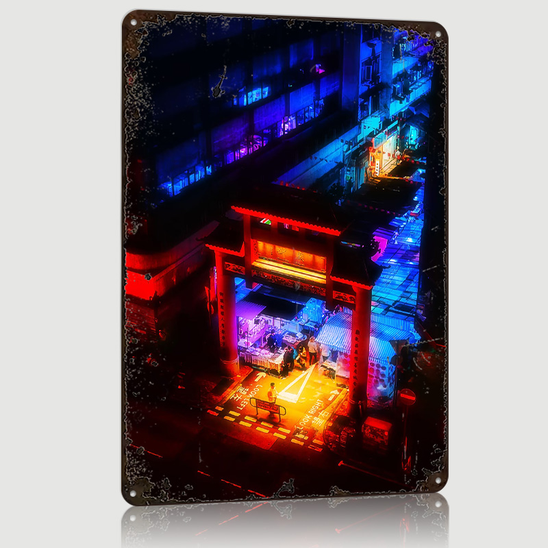 Poster Pasar Biru Hong Kong, P - Retro Gaming Market ulasan dan harga
