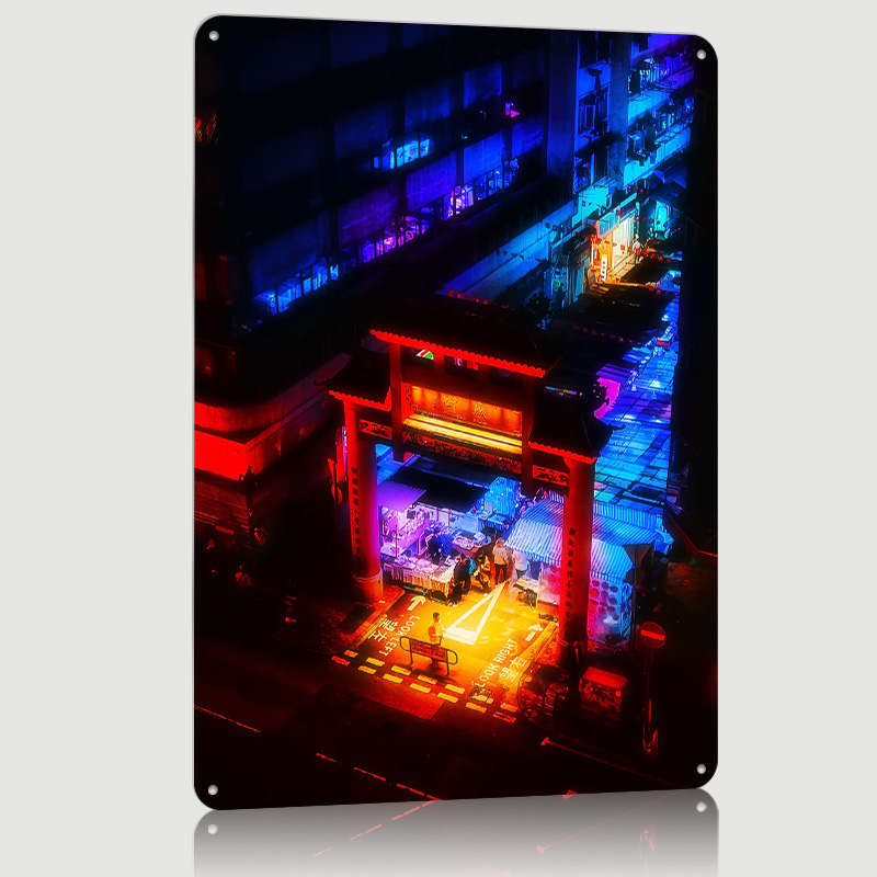 Poster Pasar Biru Hong Kong, P - Retro Gaming Market ulasan dan harga