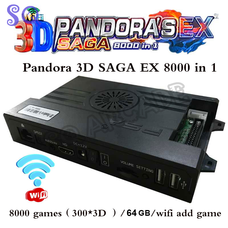 Arcade Pandora Saga Box EX2 80 - Retro Gaming Store ulasan dan harga