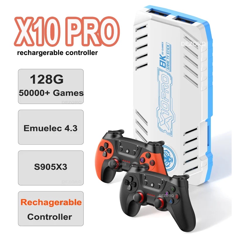 Konsol Game Video Rumahan 4K X - Retro Gaming Stick ulasan dan harga