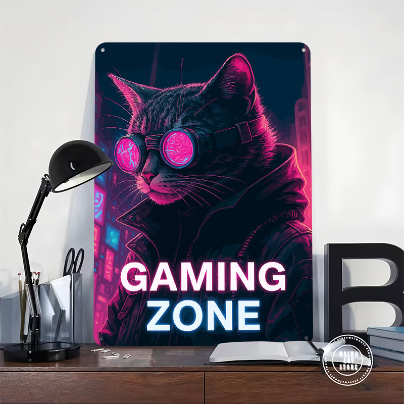 Poster Plakat Timah Zona Perma - Retro Gaming Zone ulasan dan harga