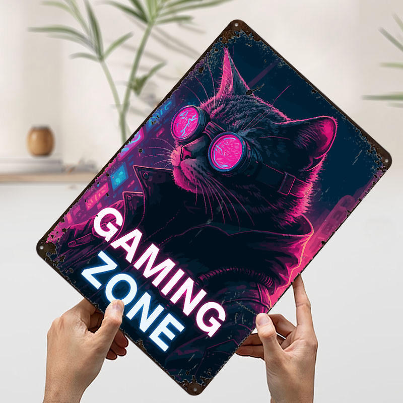 Poster Plakat Timah Zona Perma - Retro Gaming Zone ulasan dan harga