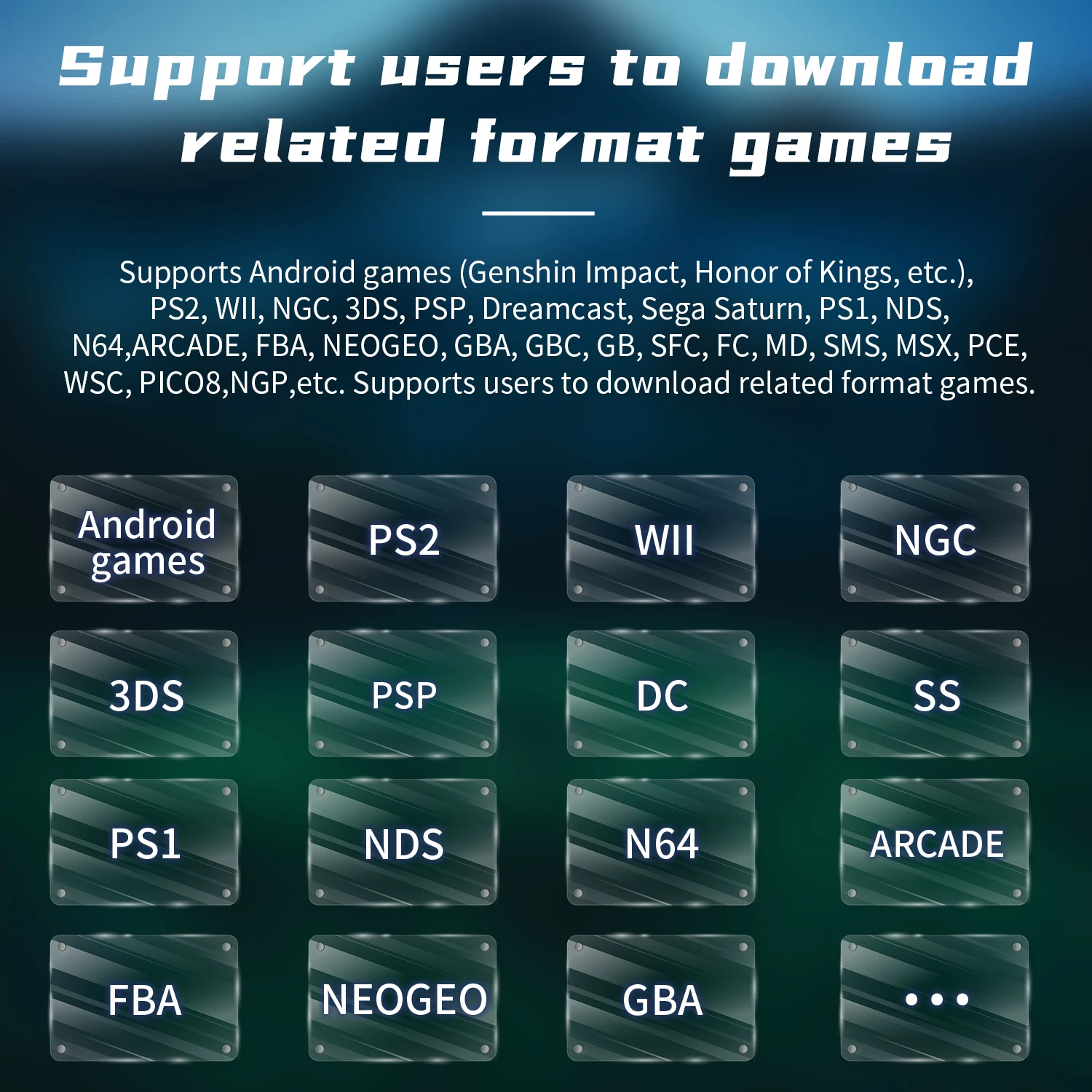 Konsol Game Genggam Retro ANBE - Retro Gaming Ps2 ulasan dan harga