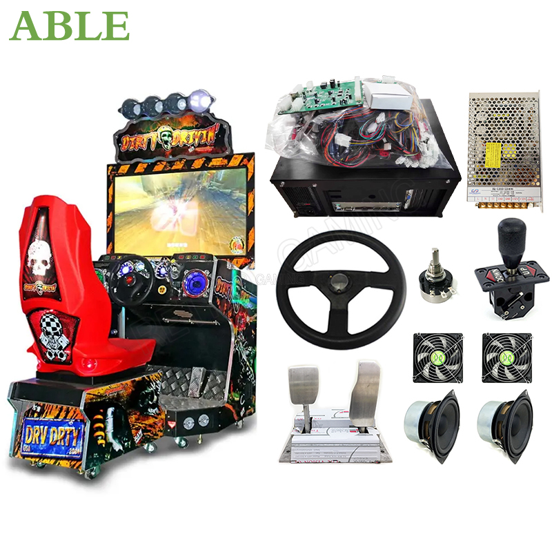 Dirty Drivin mesin permainan A - Retro Gaming Store ulasan dan harga