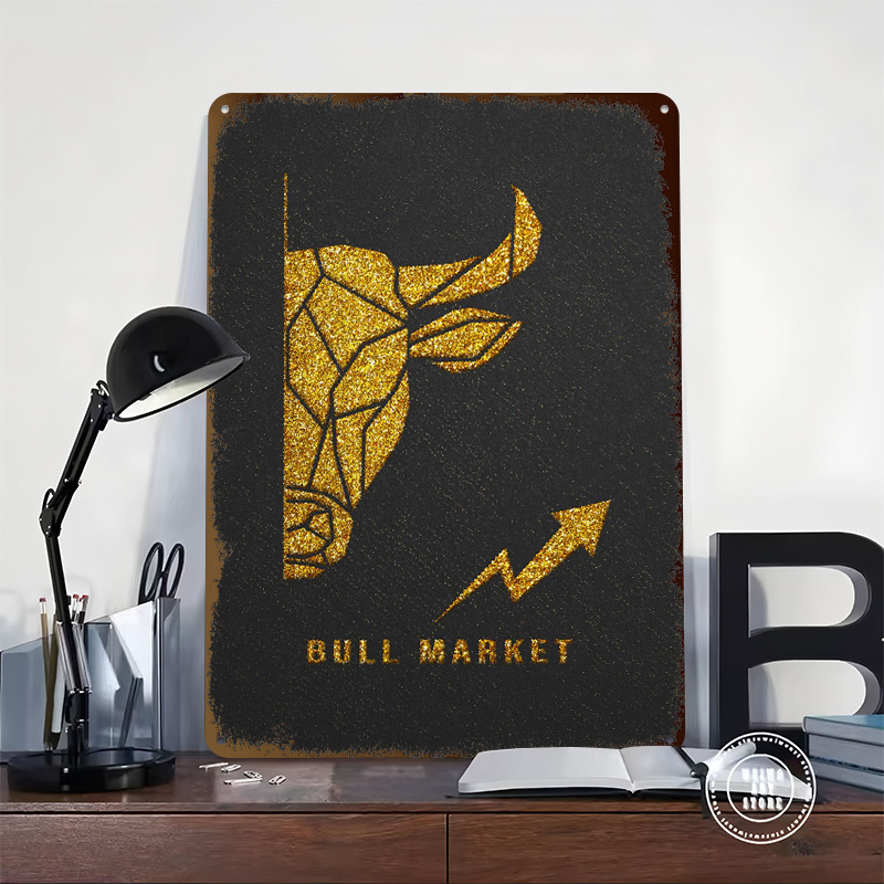 Poster Cetak Golden Bull Marke - Retro Gaming Market ulasan dan harga