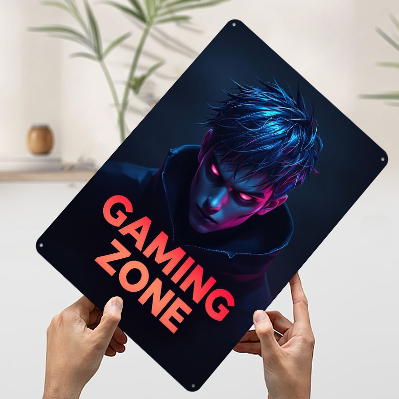 Poster Plakat Timah Potret Gam - Retro Gaming Zone ulasan dan harga