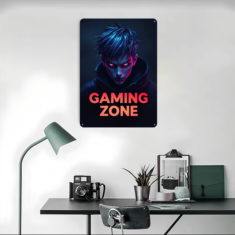 Poster Plakat Timah Potret Gam - Retro Gaming Zone ulasan dan harga