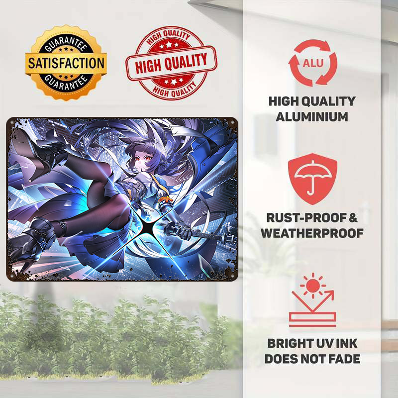 Poster Logam Hoshimi Miyabi Ze - Retro Gaming Zone ulasan dan harga