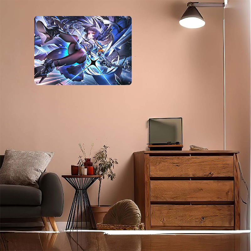 Poster Logam Hoshimi Miyabi Ze - Retro Gaming Zone ulasan dan harga