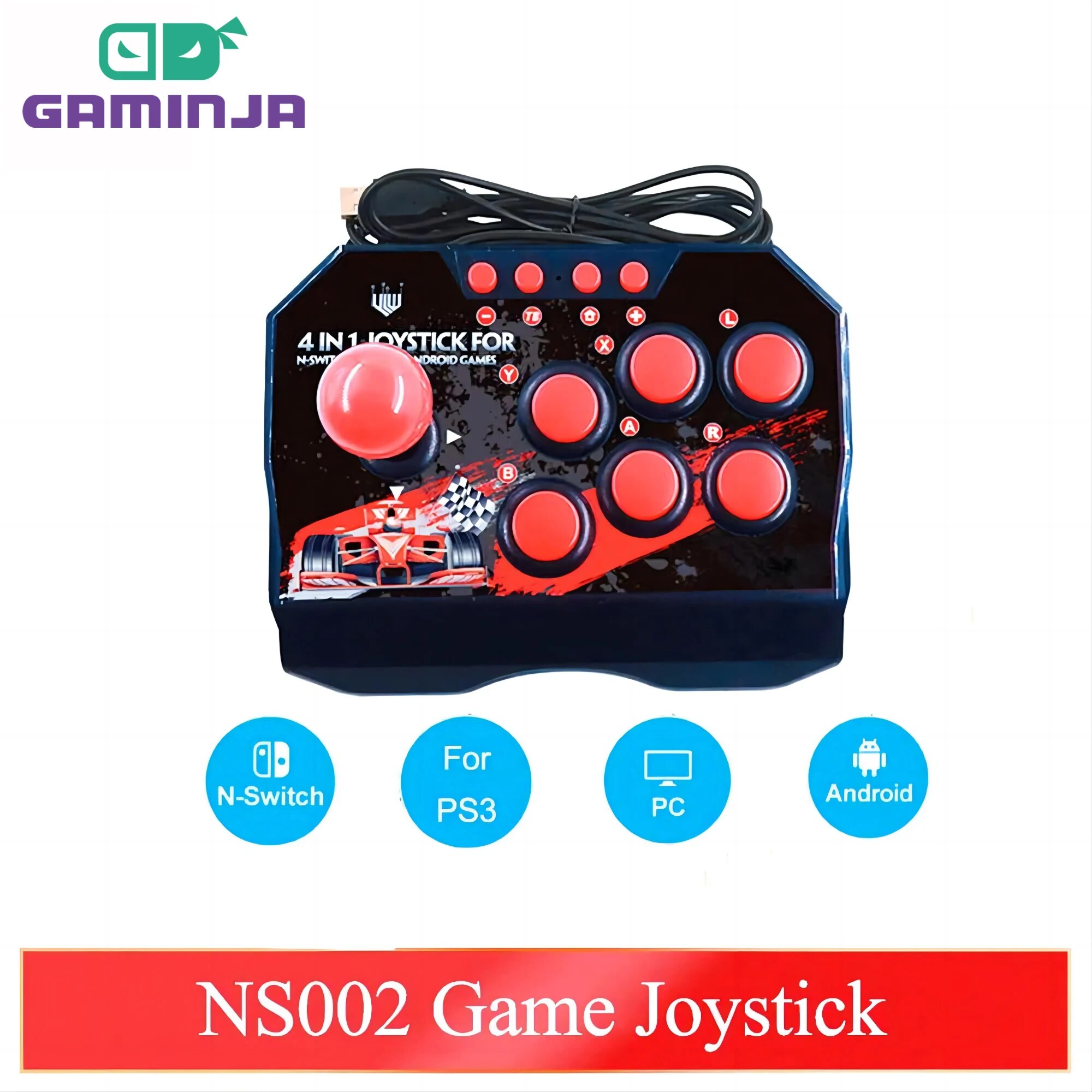 GAMINJA NS002 4 In 1 Retro Arc - Retro Gaming Ps3 ulasan dan harga