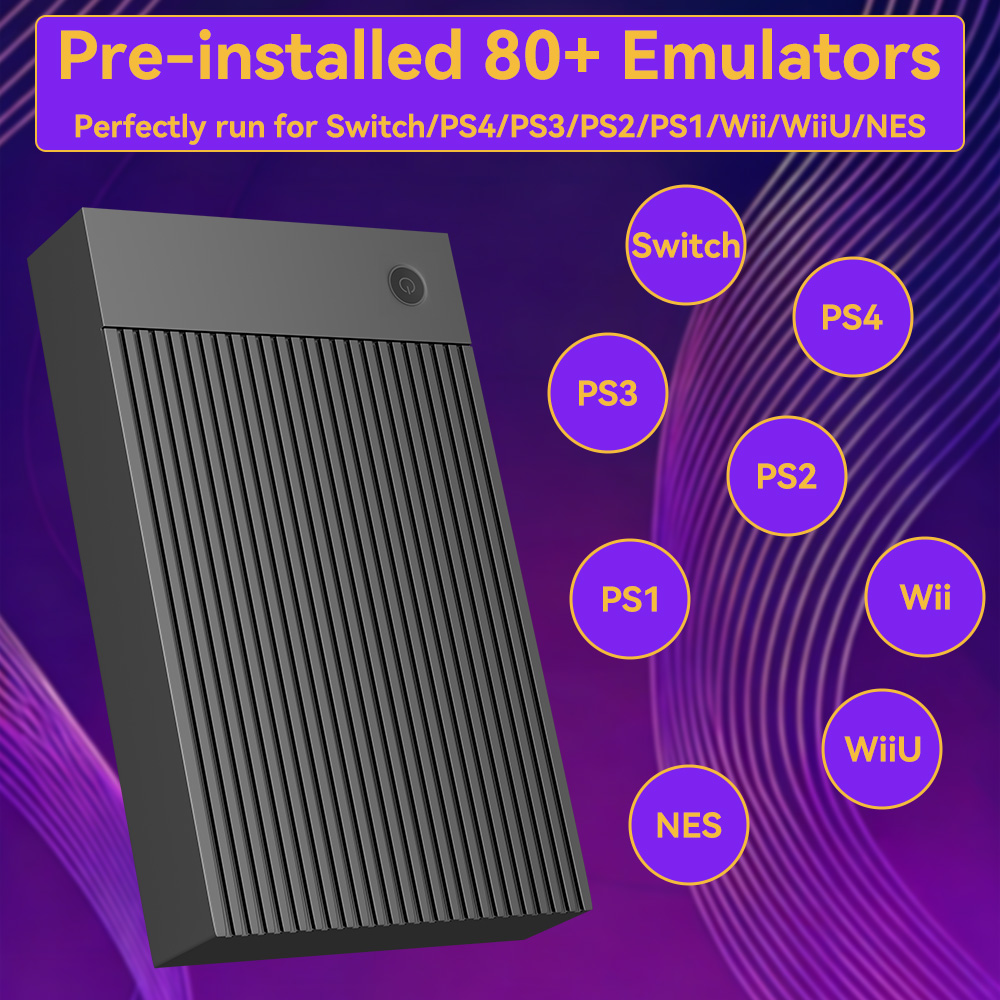 HDD Gaming Portabel 4TB dengan - Retro Gaming Ps2 ulasan dan harga