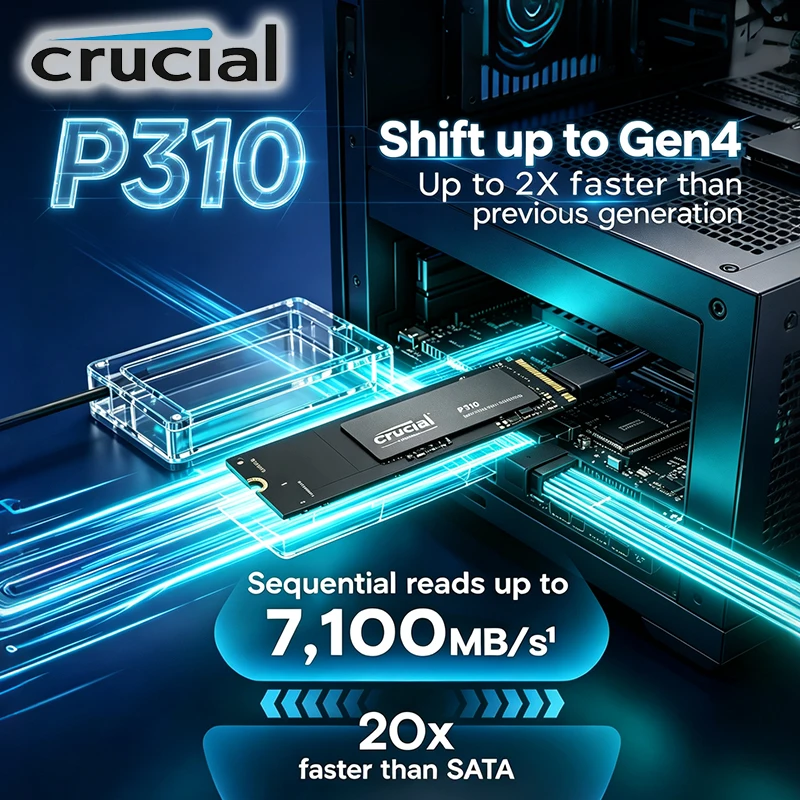 Crucial P310 M.2 2280 PCIe Gen - Samsung Ssd 980 Pro ulasan dan harga
