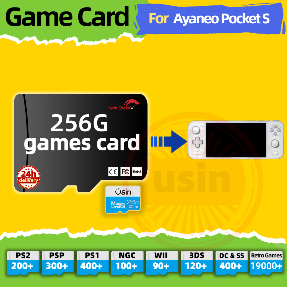 Kartu Game untuk Ayaneo Pocket - Retro Gaming Ps2 ulasan dan harga