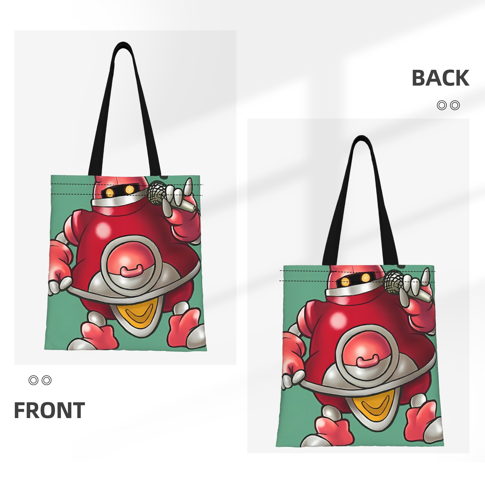 Tas Tote Wanita Kanvas C-Chron - Retro Gaming Shops ulasan dan harga