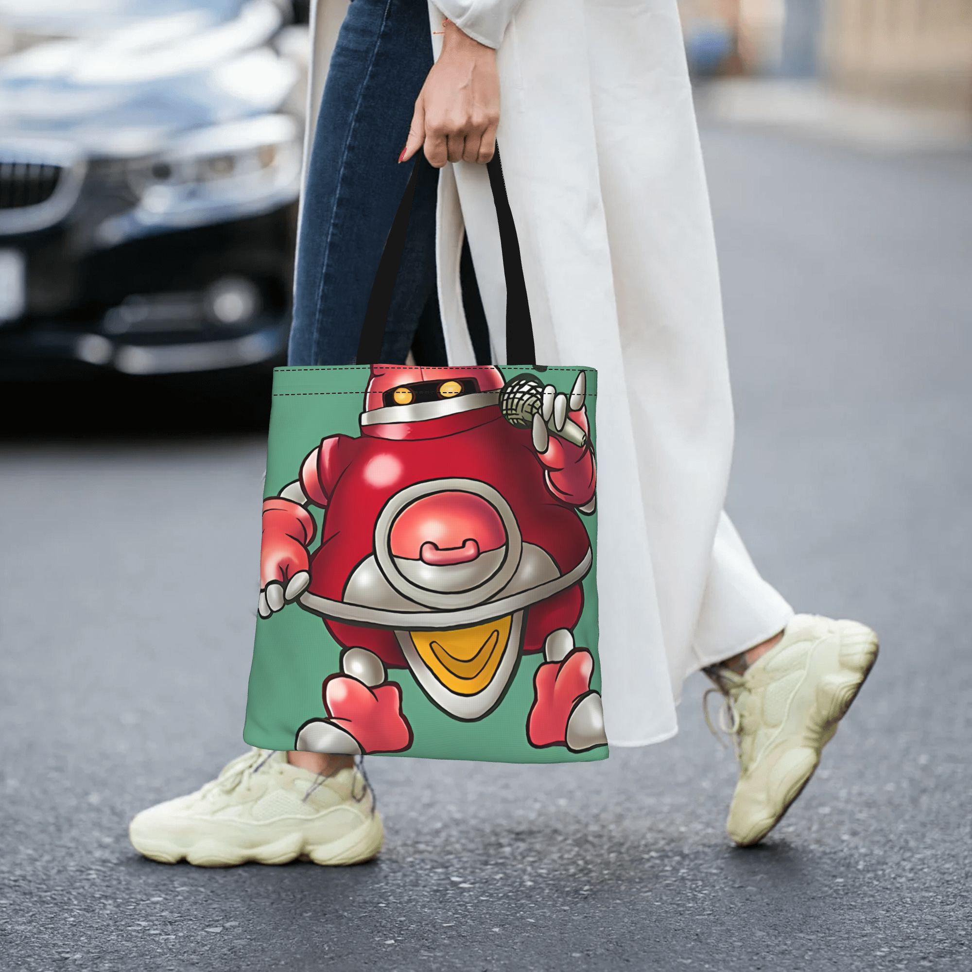 Tas Tote Wanita Kanvas C-Chron - Retro Gaming Shops ulasan dan harga