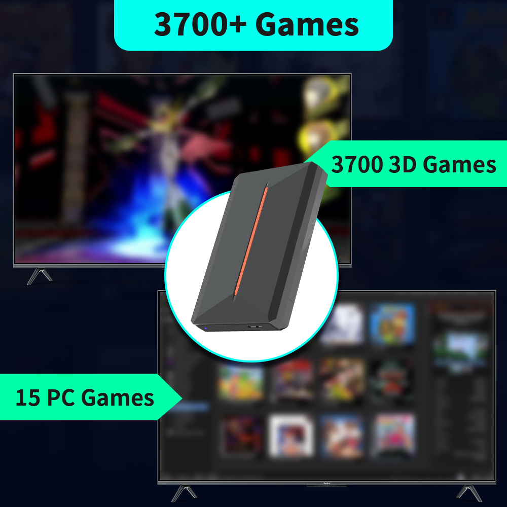 Launchbox konsol Game OS 500GB - Retro Gaming Ps2 ulasan dan harga