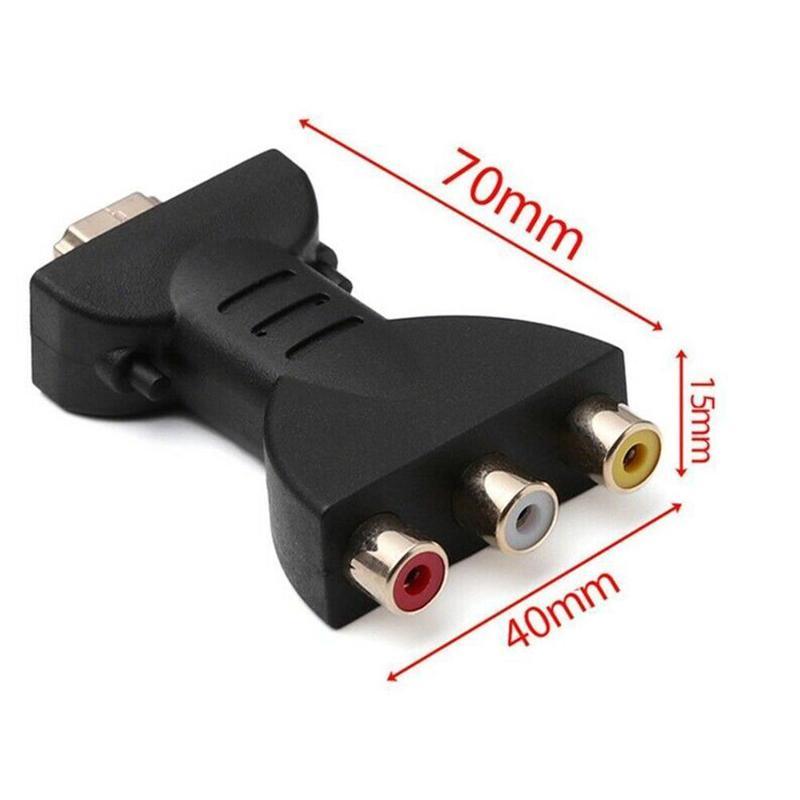 Konverter adaptor komposit HD  - Composite Rca Cable ulasan dan harga
