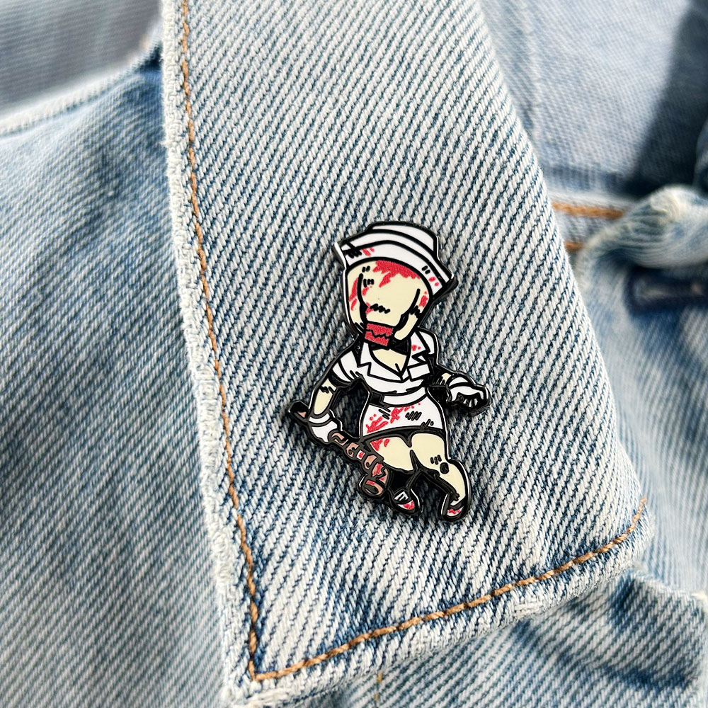 Silent Hill 2 Pin Enamel Peraw - Retro Gaming Accessories ulasan dan harga