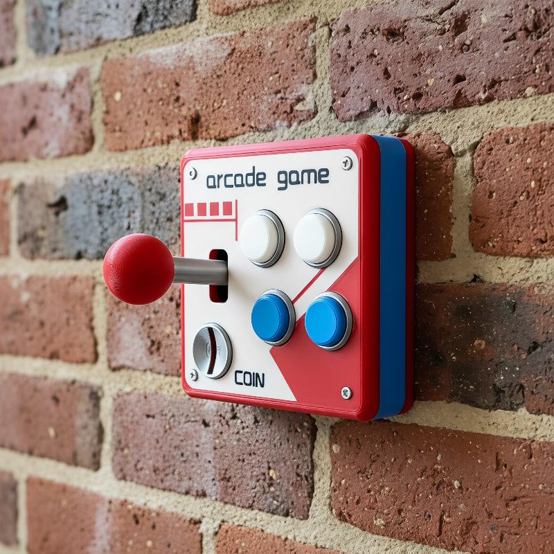 Pelat Tombol Saklar Game Arcad - Retro Gaming Accessories ulasan dan harga